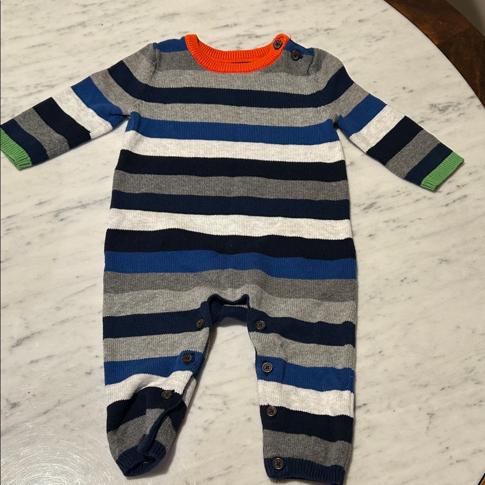 Striped Kids One Piece